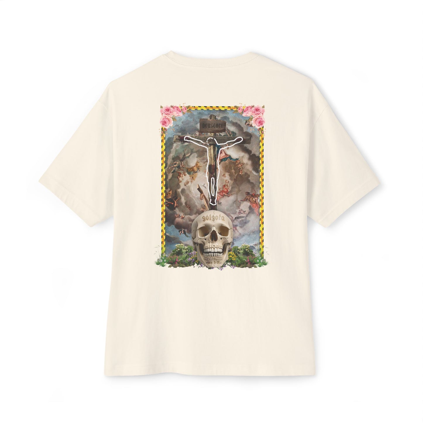 Crucified 1.0 Unisex Oversized Boxy Tee