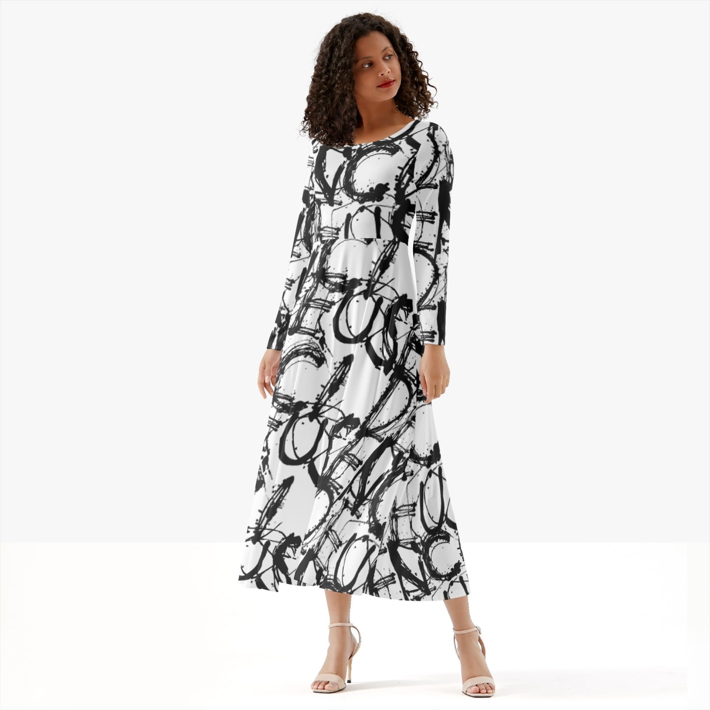 Female Vestis Dei 1.0 Long-Sleeve One-piece Dress