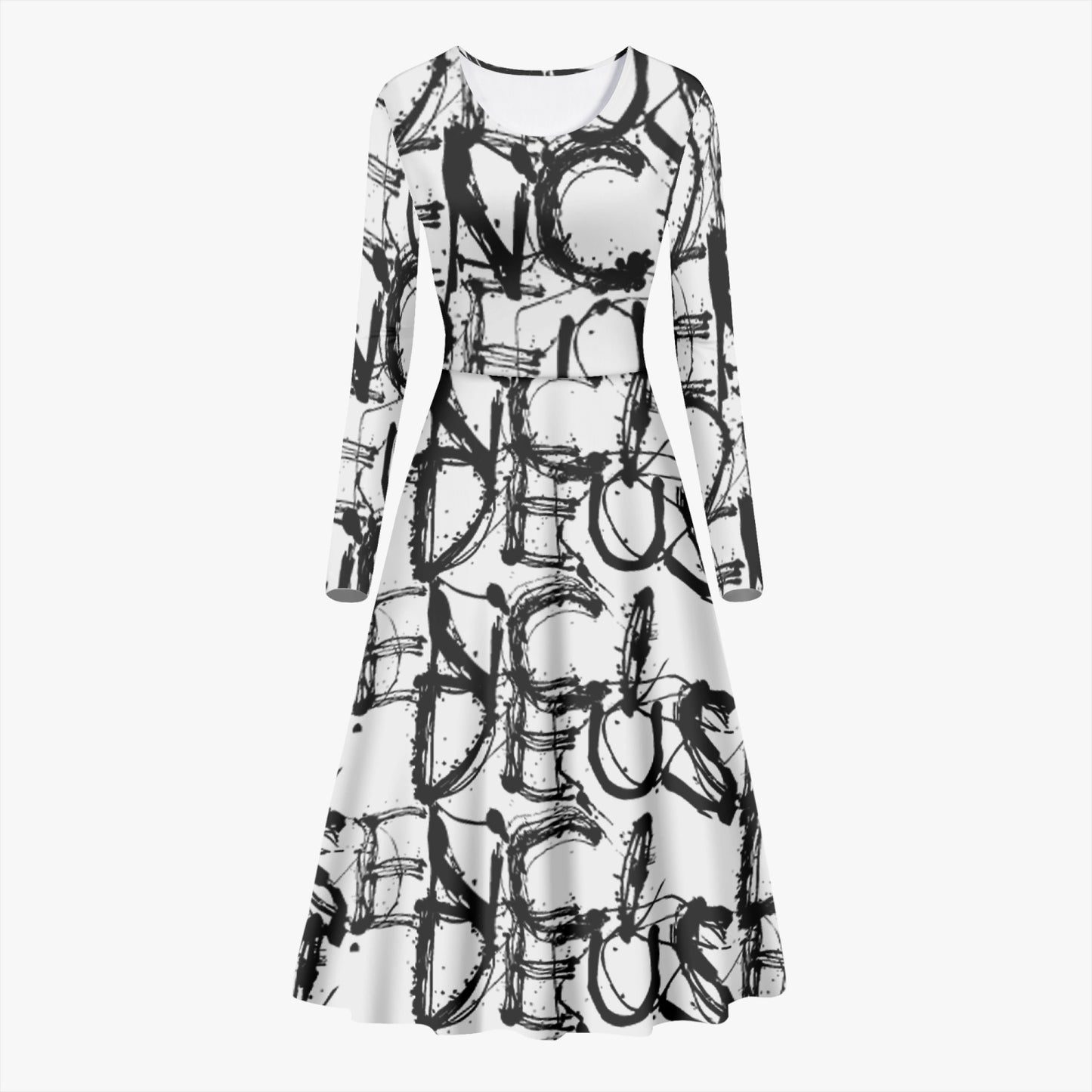 Female Vestis Dei 1.0 Long-Sleeve One-piece Dress