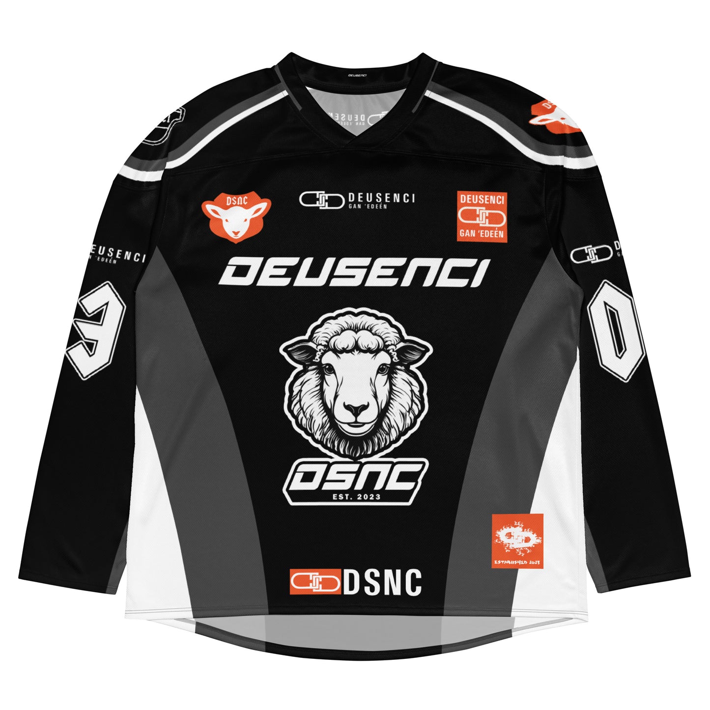 Holy T. 1.0 Unisex Hockey Jersey (Black)