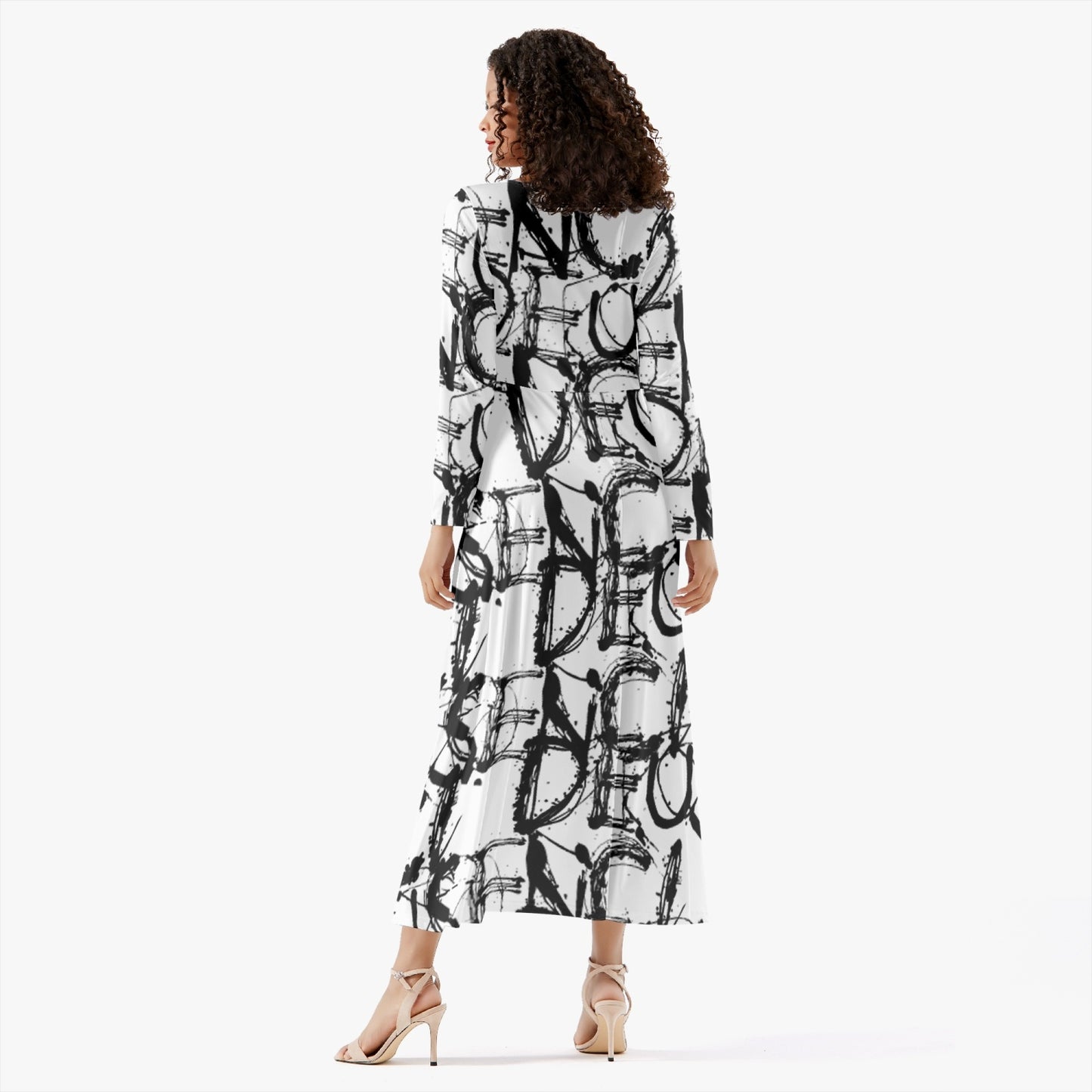 Female Vestis Dei 1.0 Long-Sleeve One-piece Dress