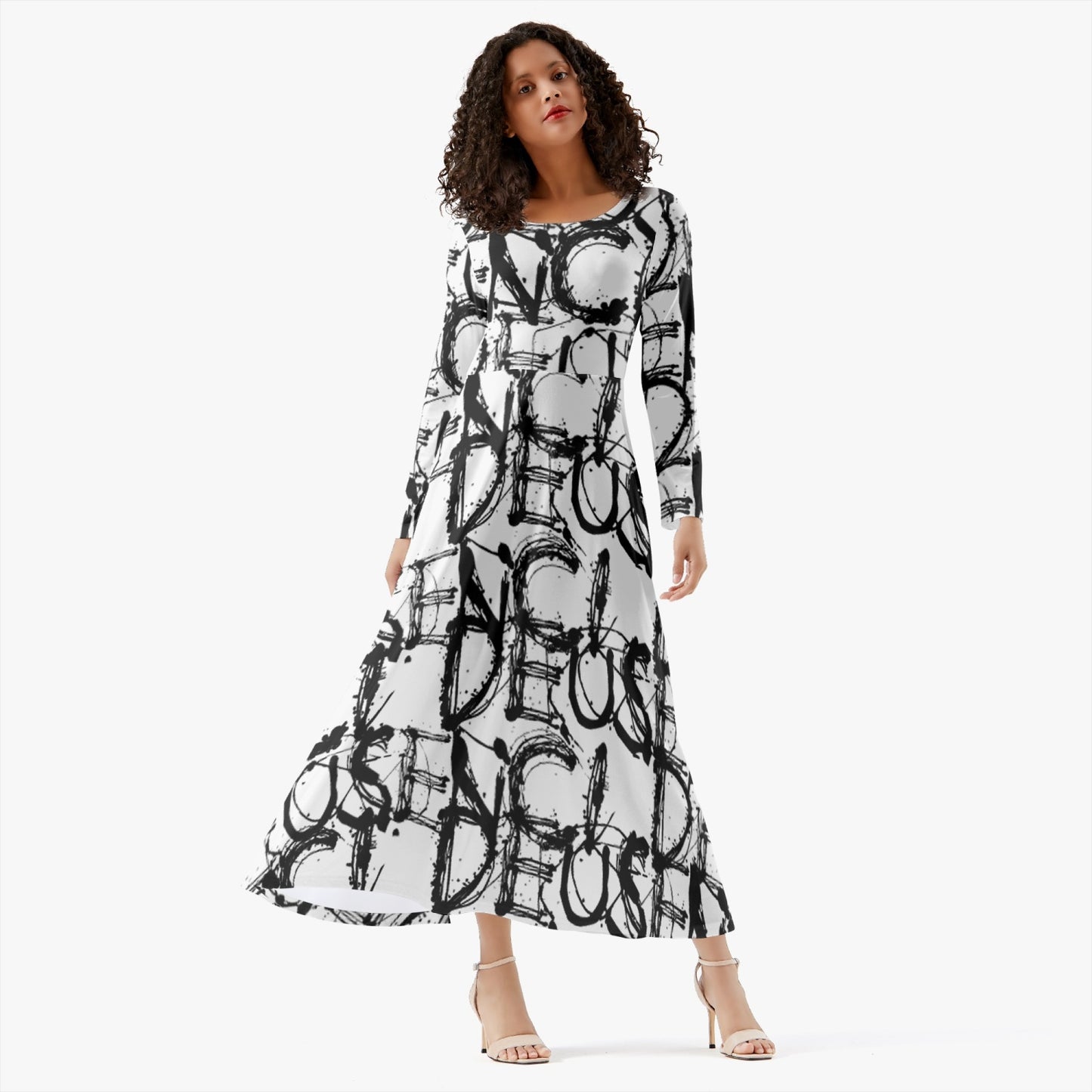 Female Vestis Dei 1.0 Long-Sleeve One-piece Dress