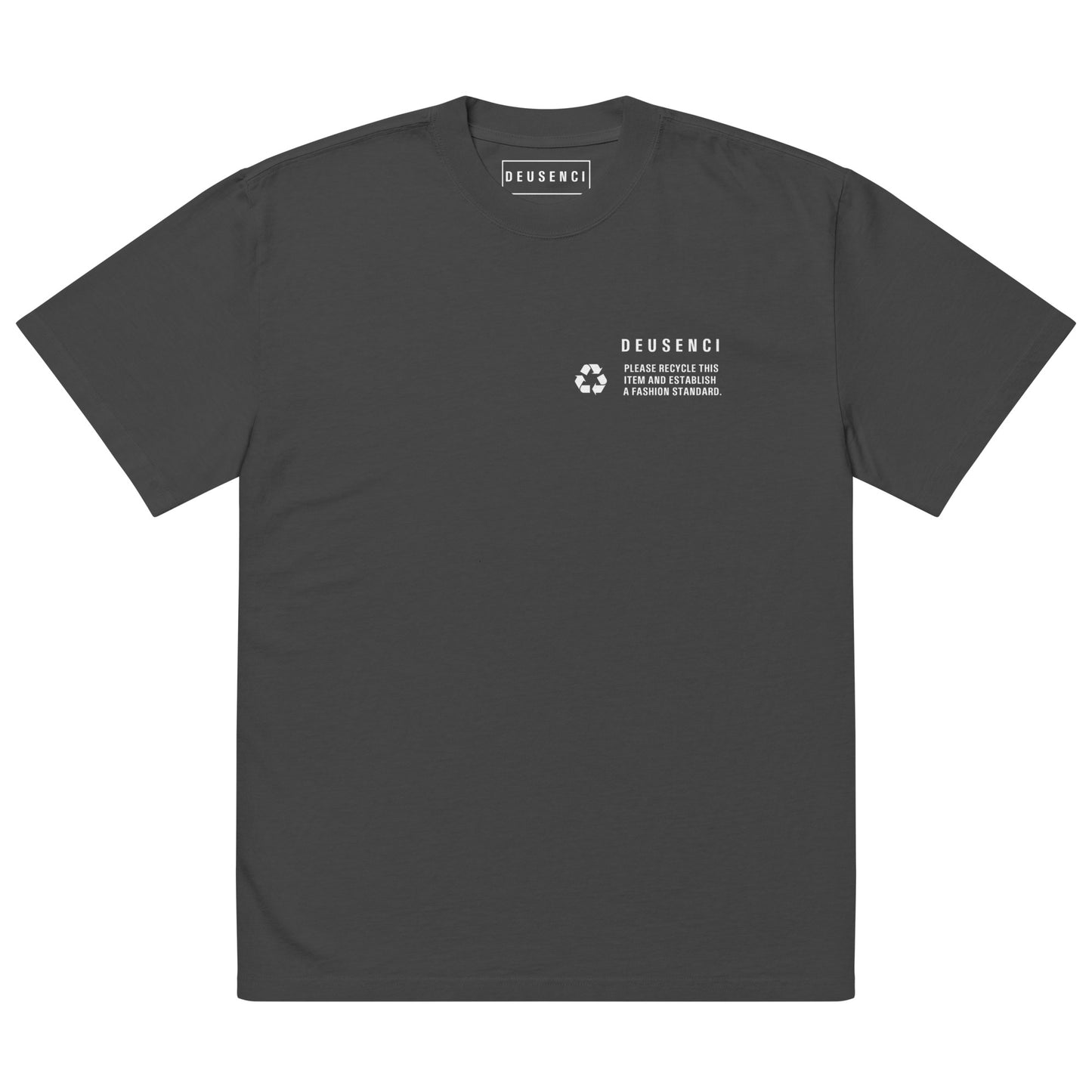 Handle With Care 1.0 Oversized Faded T Shirt