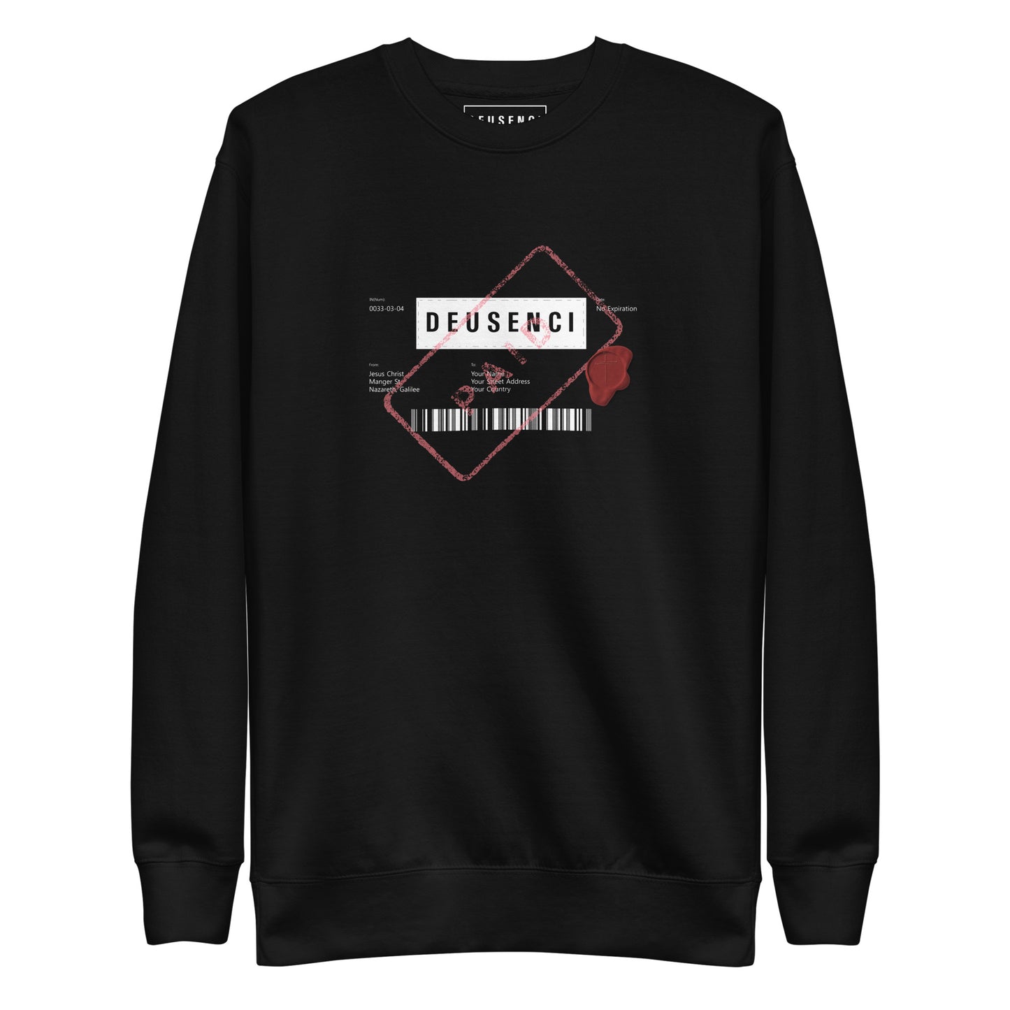 Paid in Full 1.0 Unisex White Logo Sweatshirt