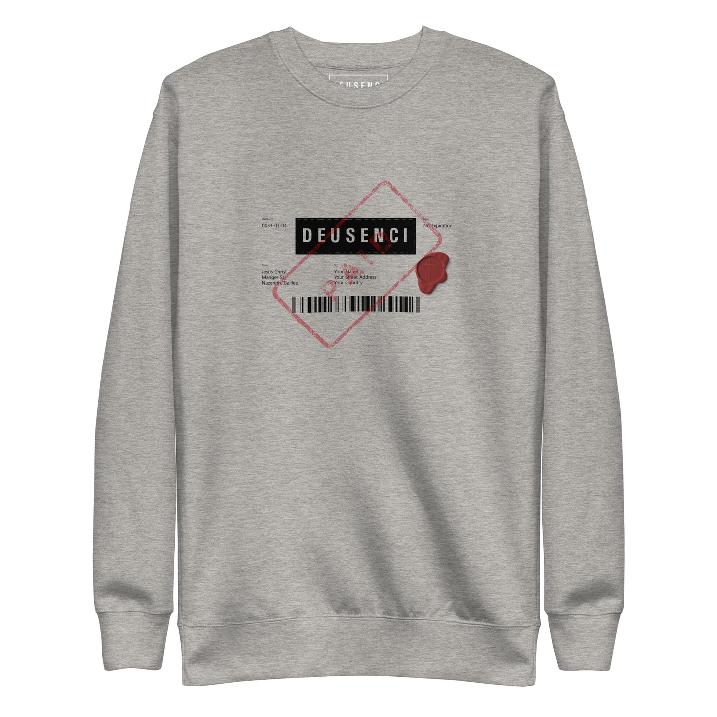 Paid in Full 1.0 Unisex Black Logo Sweatshirt