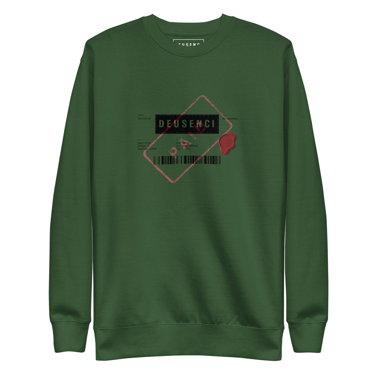 Paid in Full 1.0 Unisex Black Logo Sweatshirt