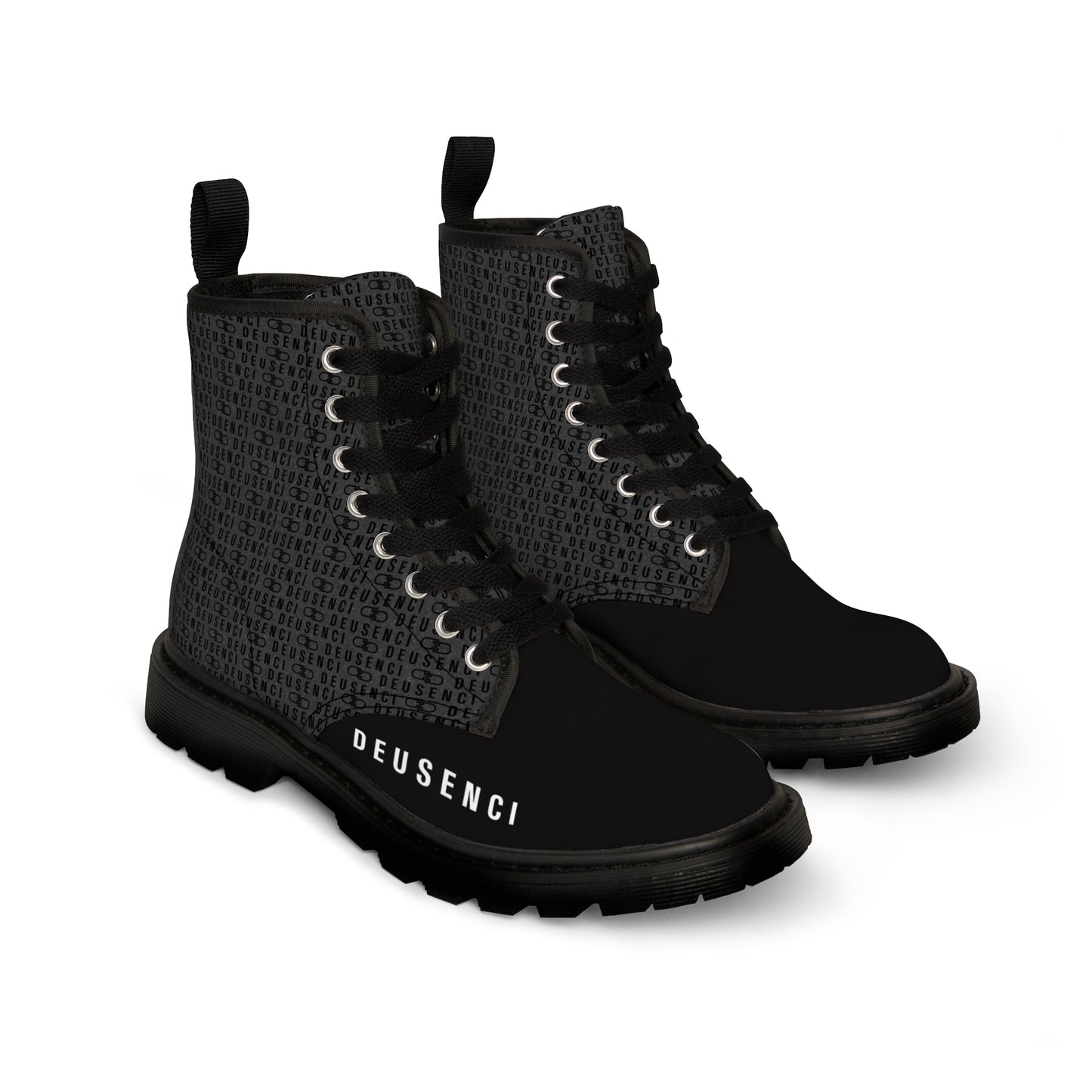 Female Pedes Dei 1.0 Nero Canvas Boots