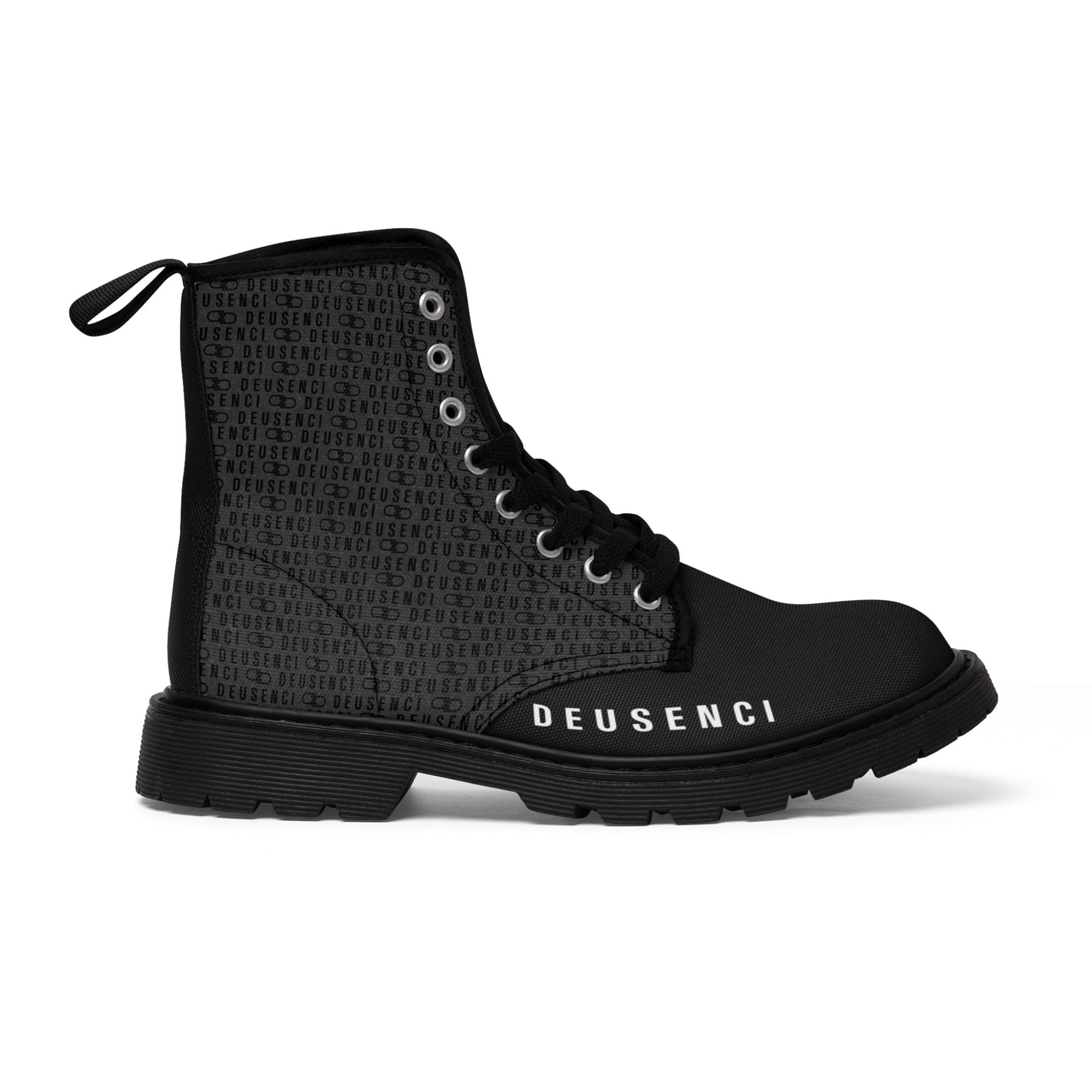 Female Pedes Dei 1.0 Nero Canvas Boots