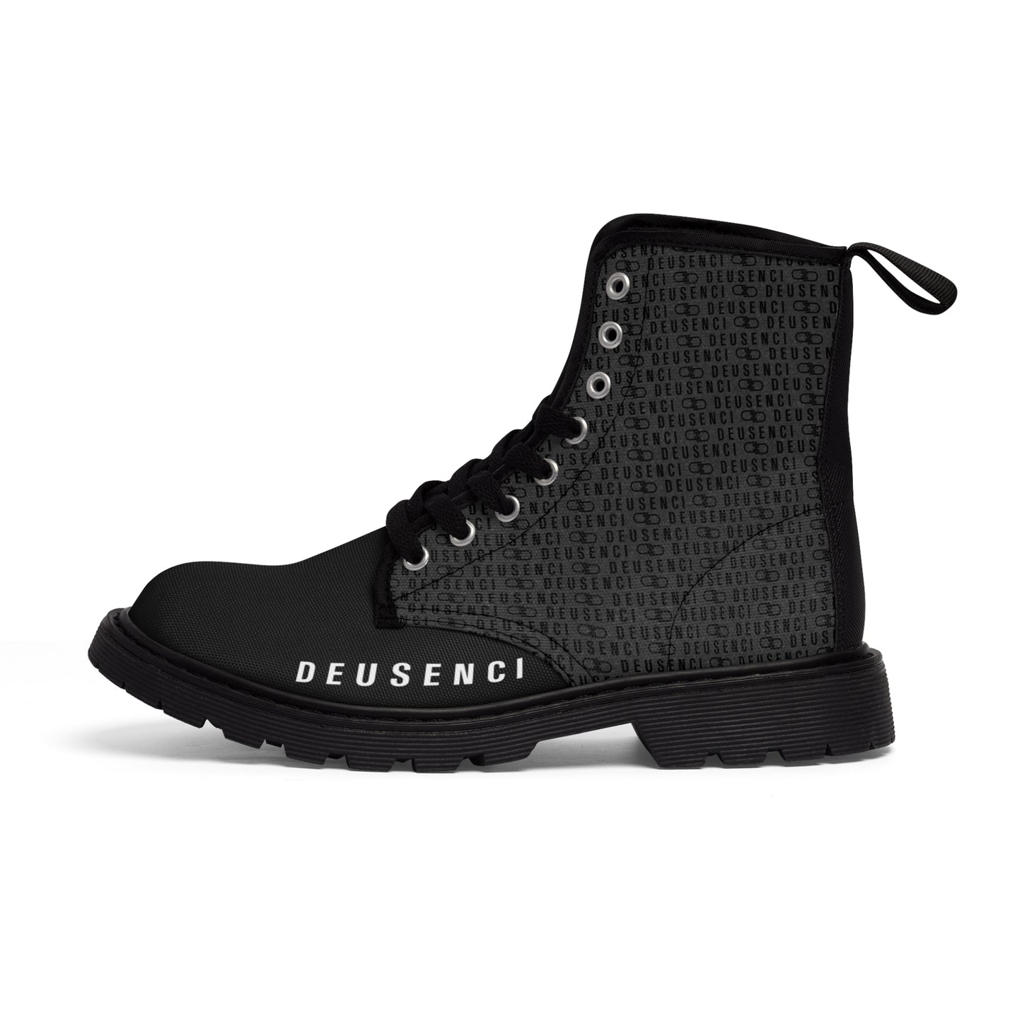 Female Pedes Dei 1.0 Nero Canvas Boots