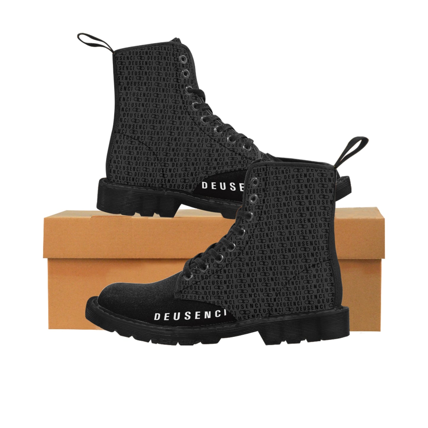 Female Pedes Dei 1.0 Nero Canvas Boots